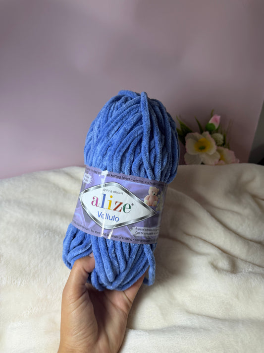Laine Alize Velluto Bleu (374)