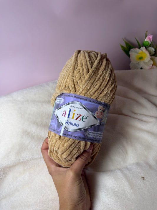 Laine Alize Velluto Marron Clair (429)